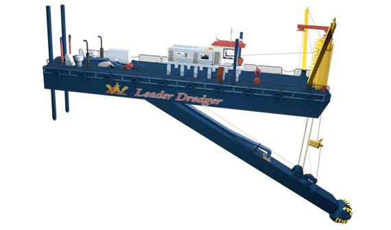 Ocean CSD For Sale 3D - Leader Dredger